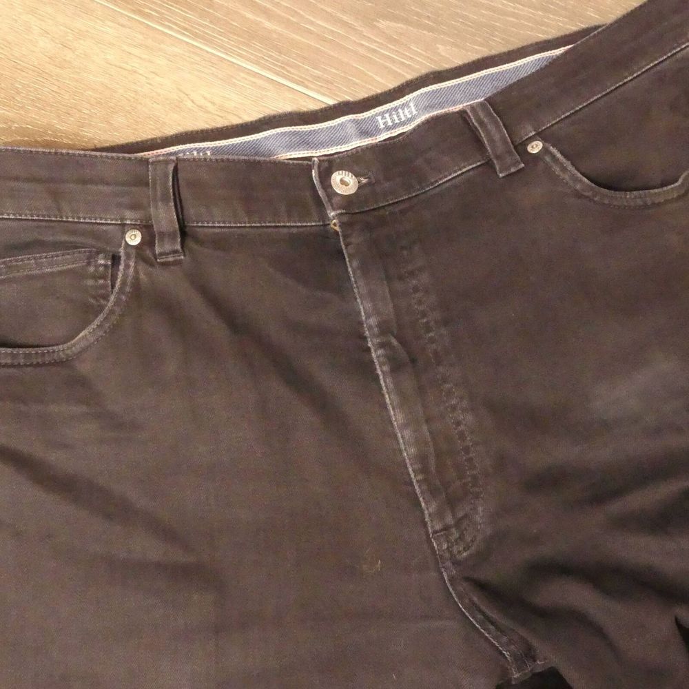 Hiltl Men's 38x34 Black Jeans Trousers‎